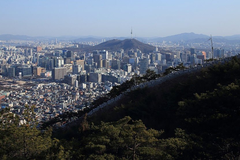 Seoul City Wall (Hanyangdoseong), Seoul, South Korea